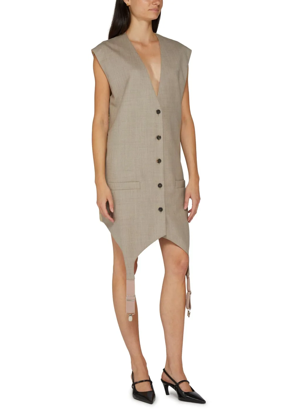 Wool Midi Dress