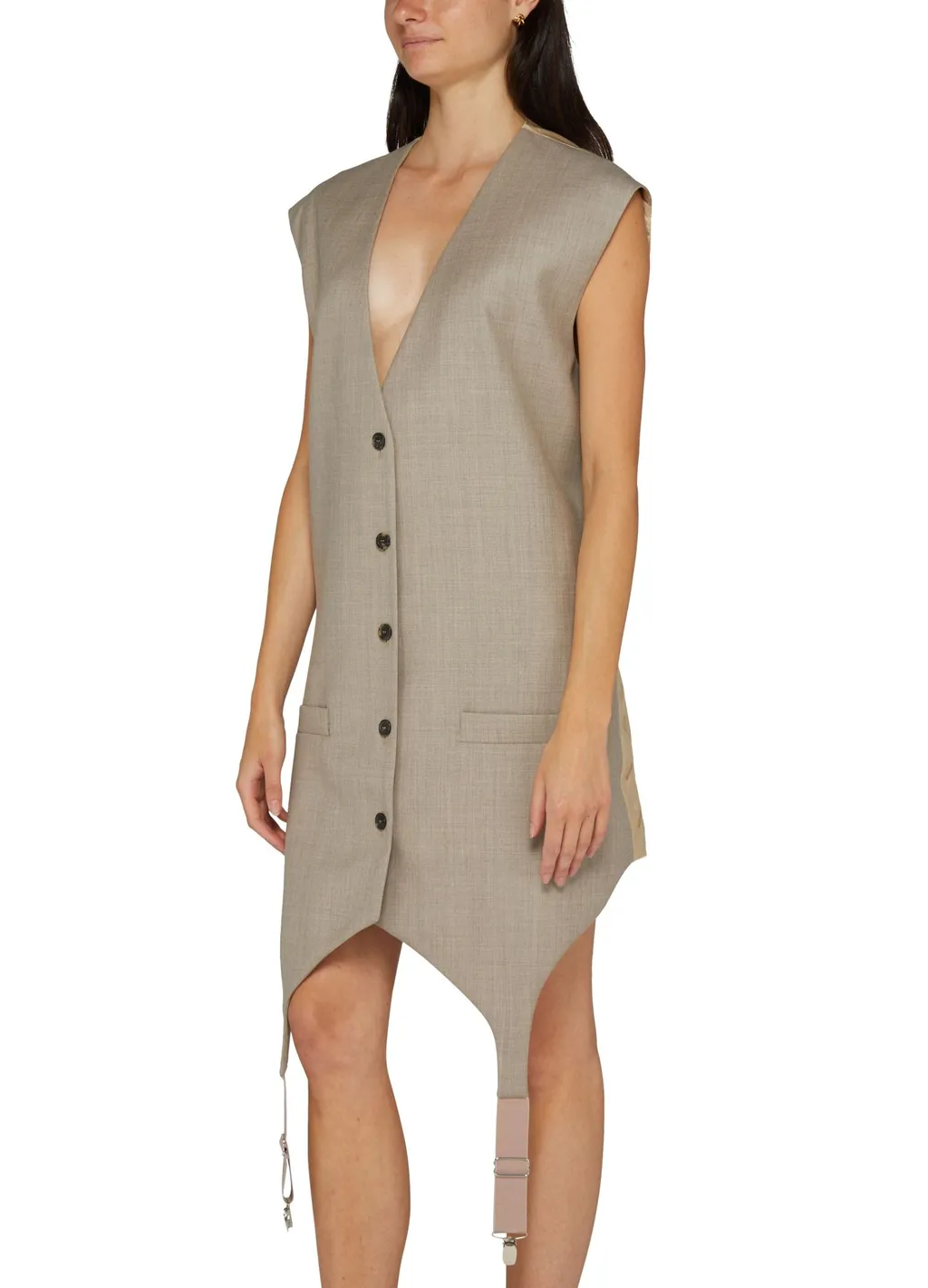 Wool Midi Dress