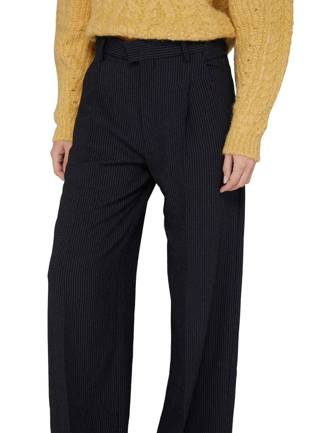 Wide-Leg Casual Pants