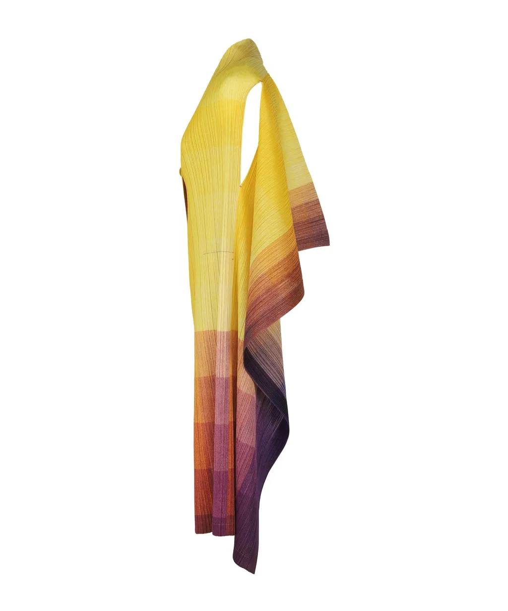 Pleats Please Issey Miyake Photon Pleated Vest
