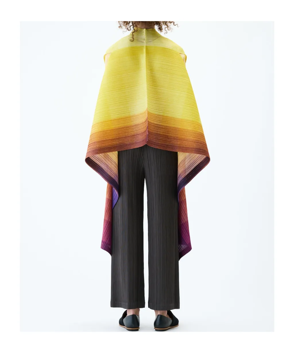 Pleats Please Issey Miyake Photon Pleated Vest