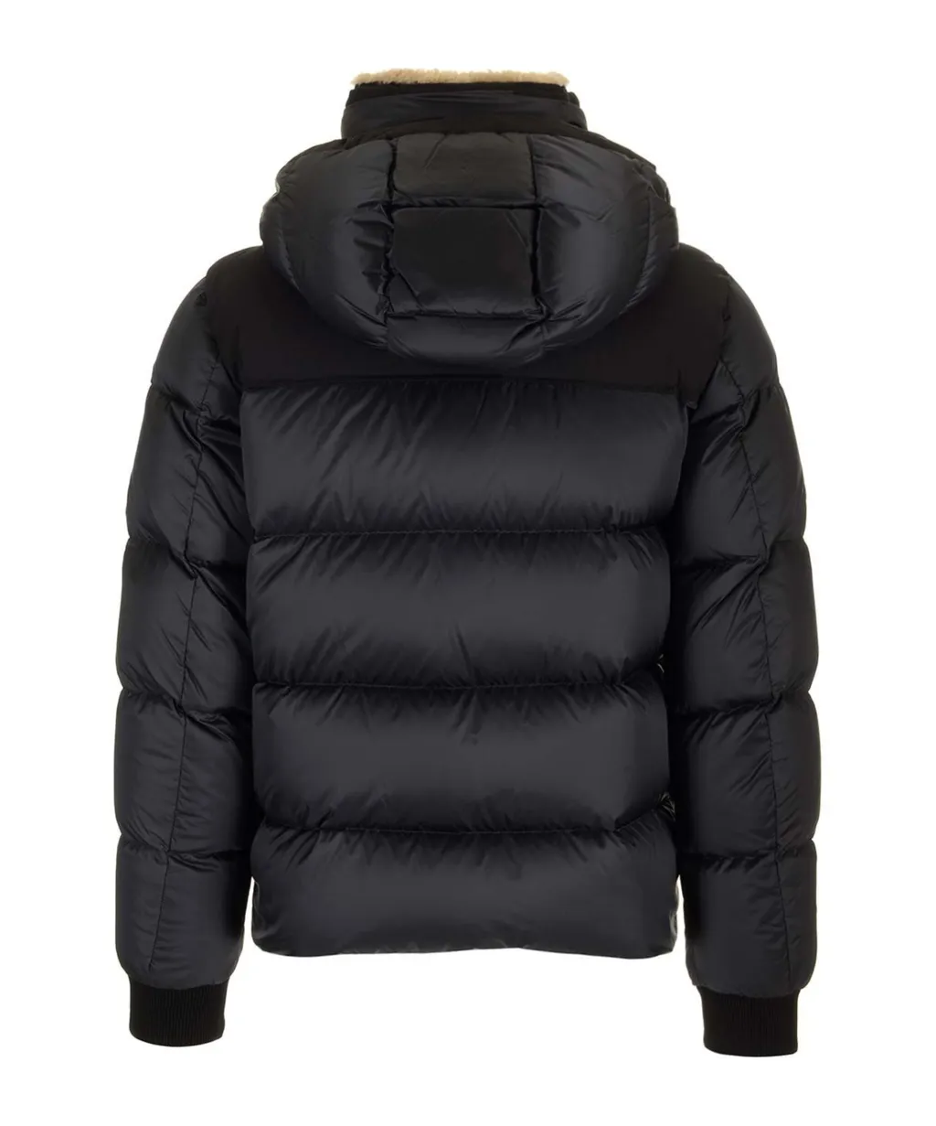 Hooded Quilted Down Jacket