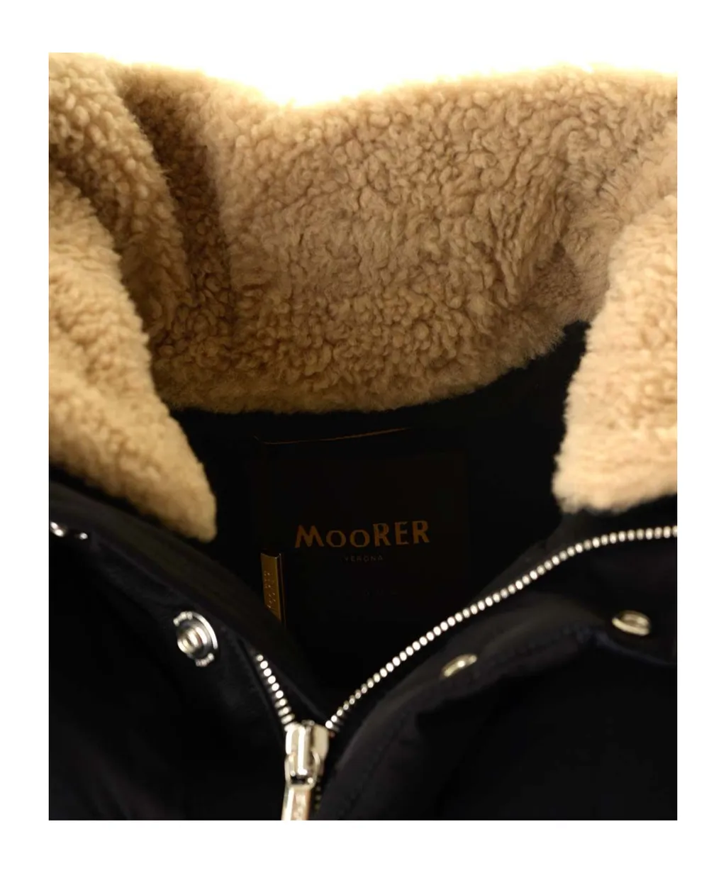 Hooded Quilted Down Jacket