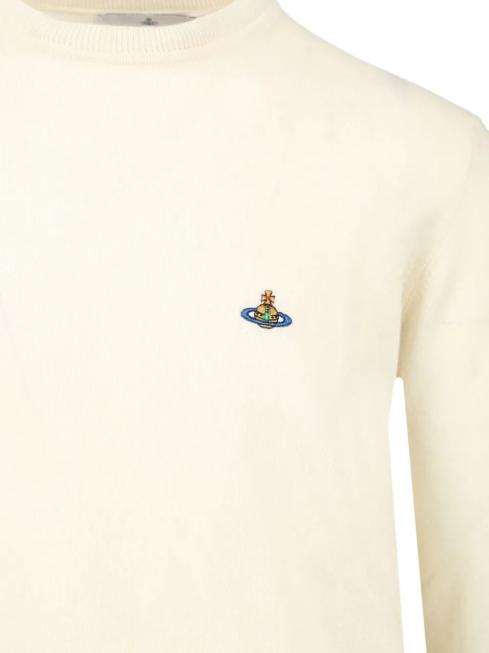 Vivienne Westwood Orb Embroidered Crewneck Jumper