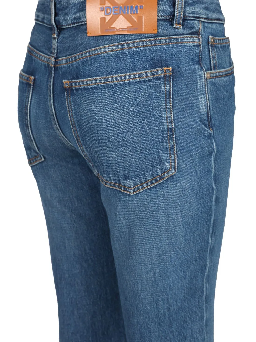 Off-White Straight Leg Britney Jeans