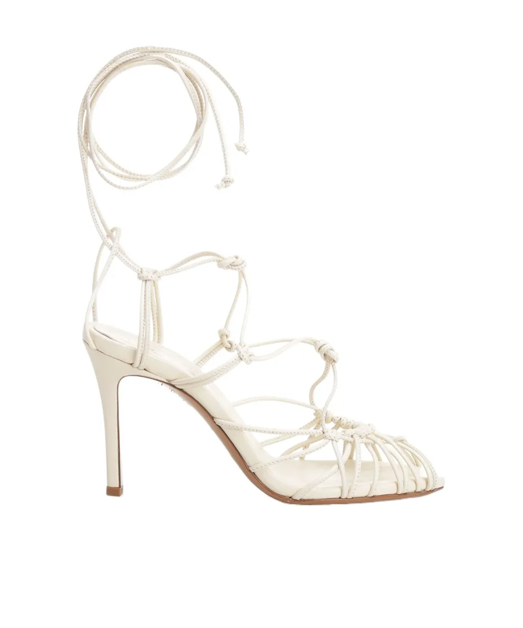 Forte Forte Tubular Lace-Up Sandals