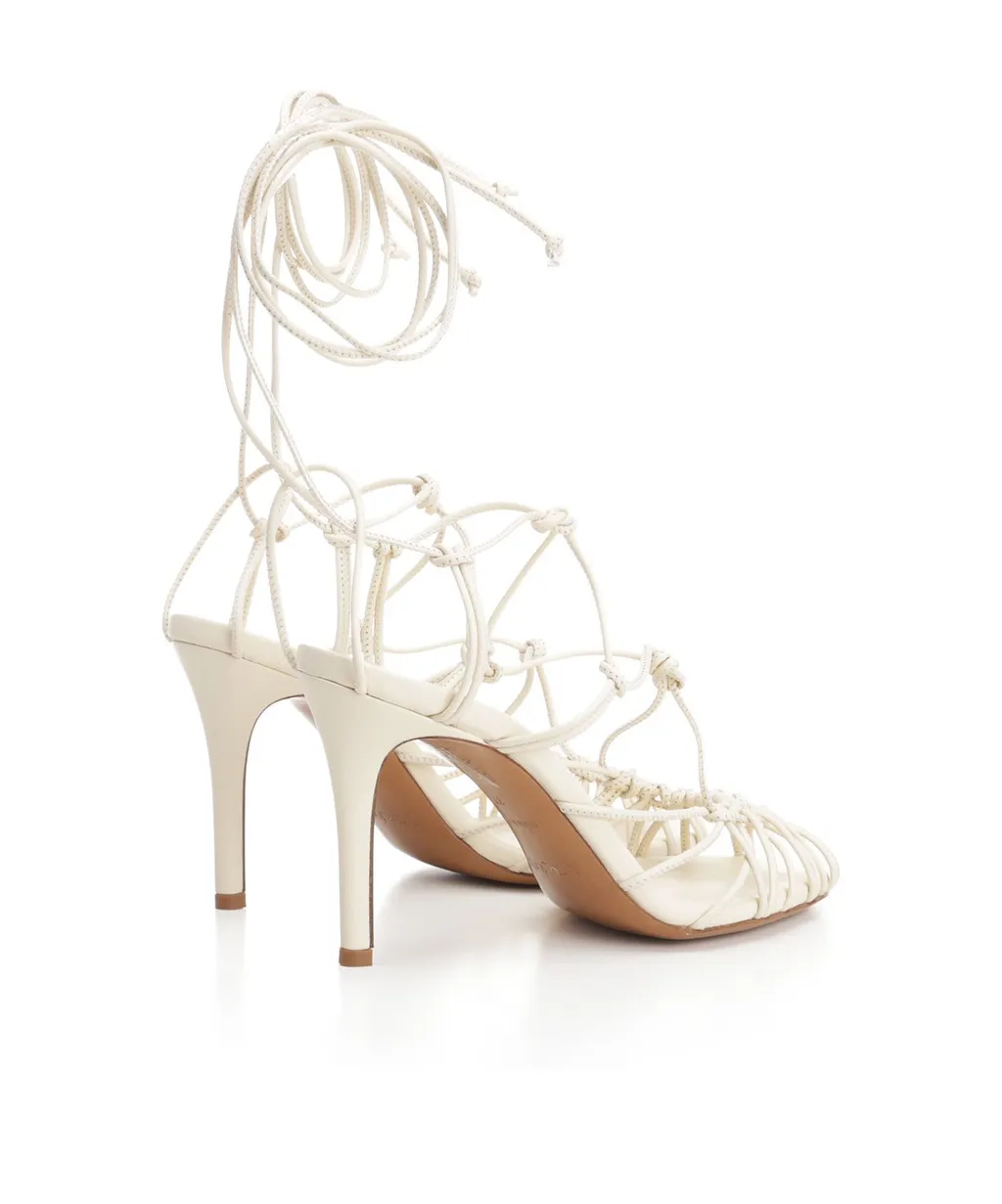 Forte Forte Tubular Lace-Up Sandals