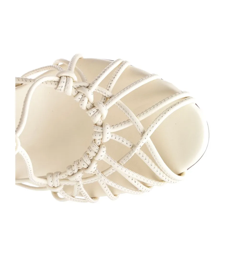Forte Forte Tubular Lace-Up Sandals