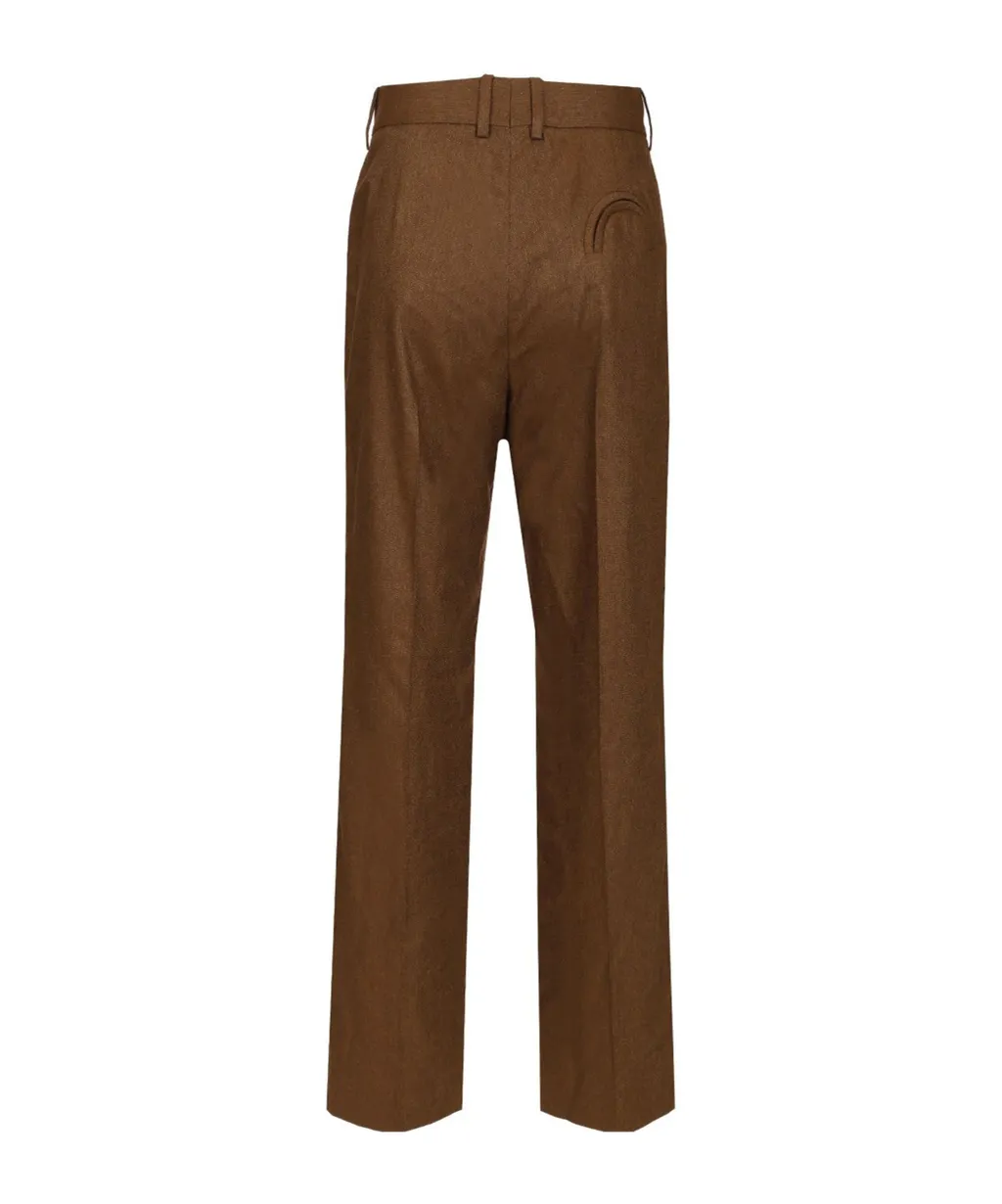 Blazé Milano Pleat Detailed Renard Fox Trousers
