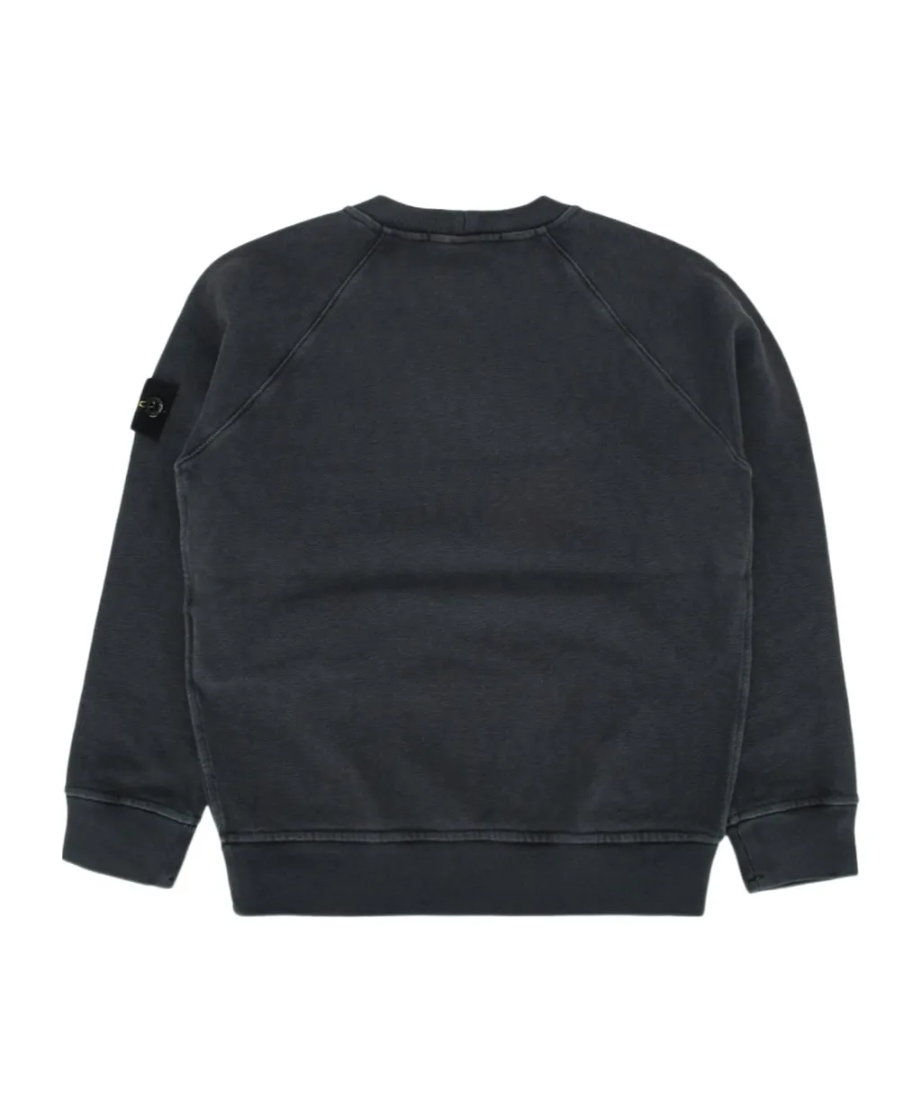 Stone Island Junior Logo Patch Crewneck Sweatshirt