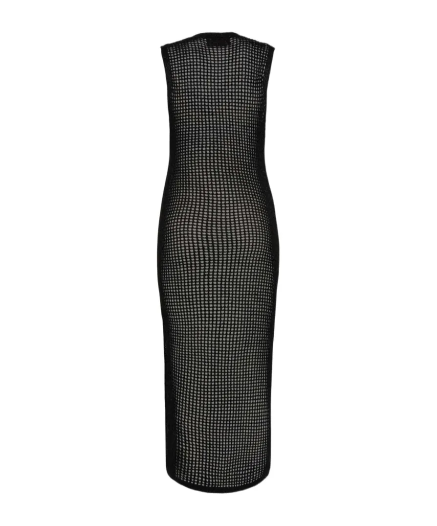 Fishnet Maxi Dress