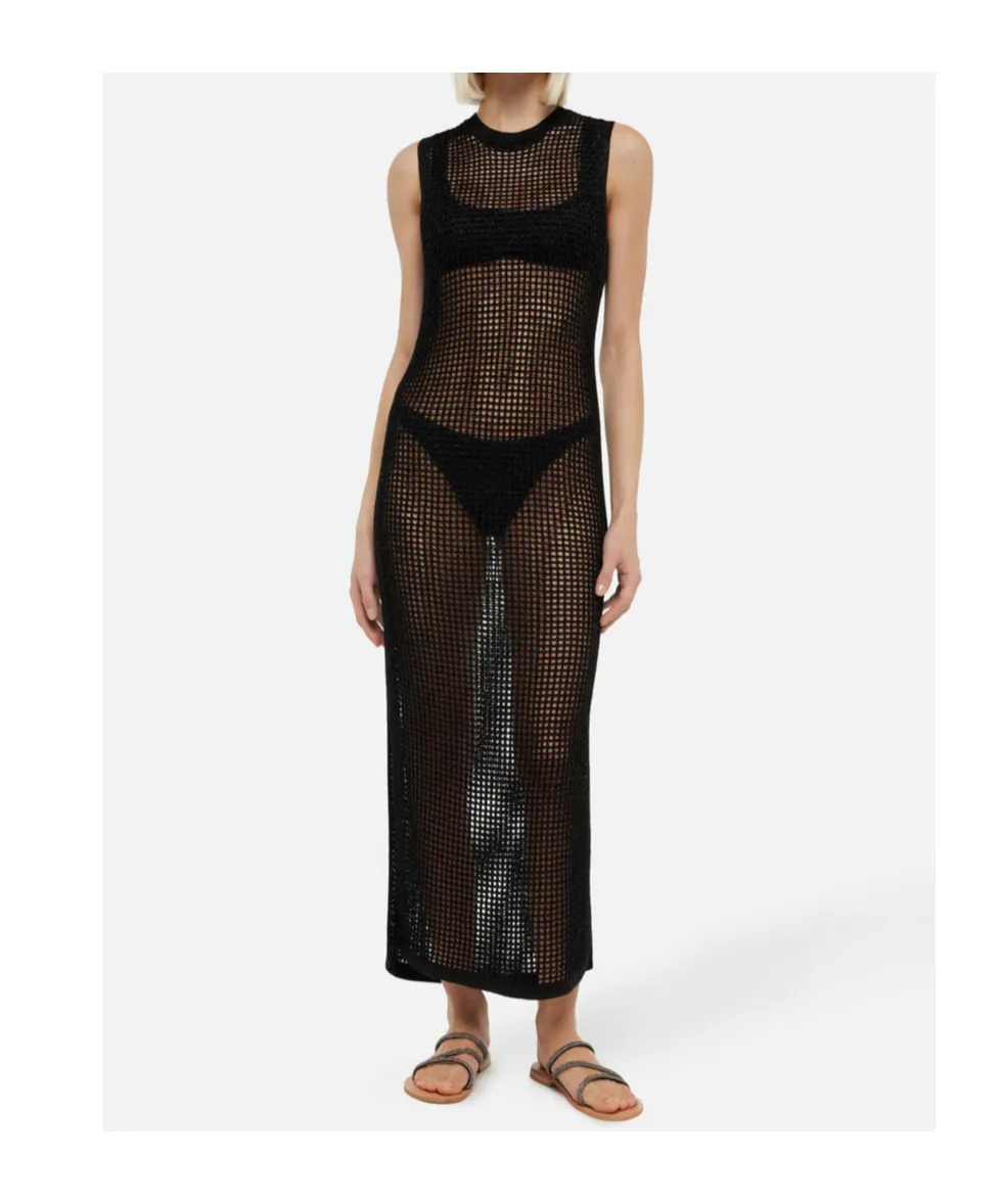 Fishnet Maxi Dress