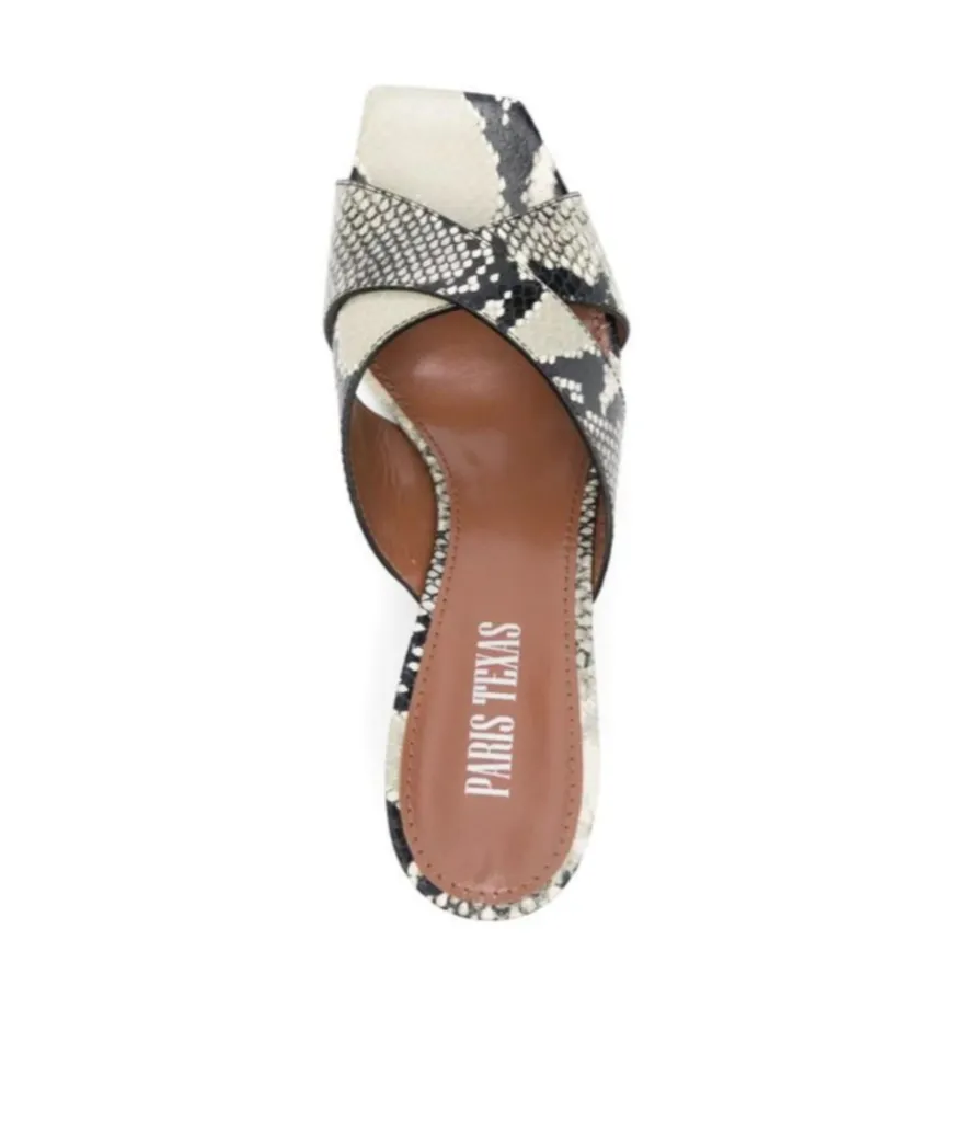 Square Toe High-Heeled Sandals