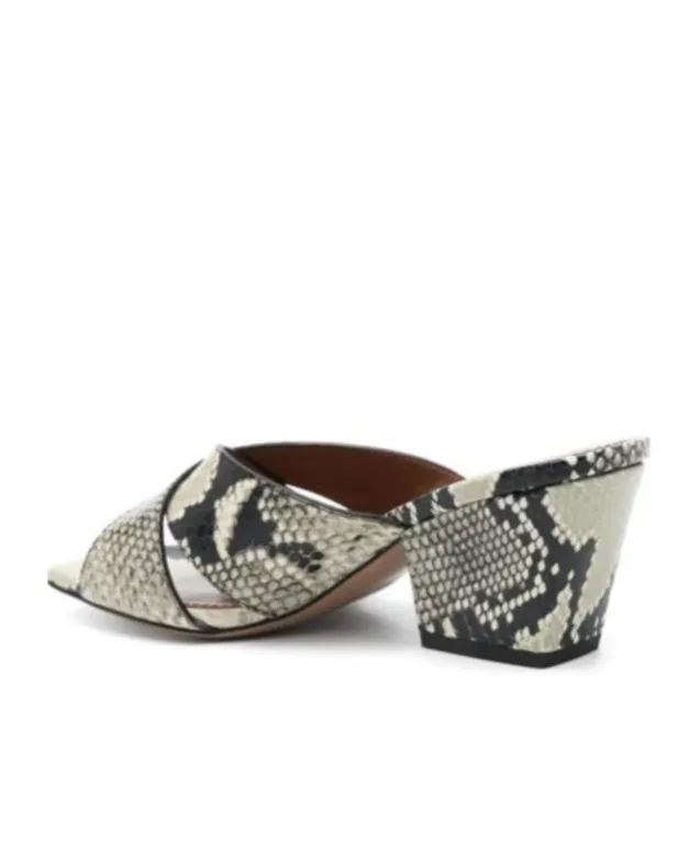 Square Toe High-Heeled Sandals