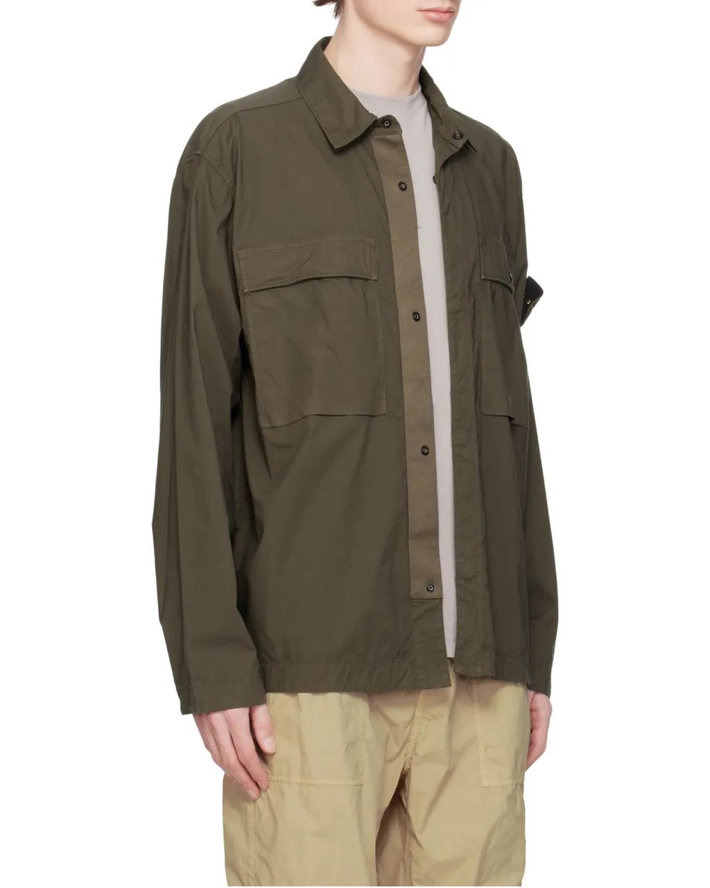 Compass-Badge Overshirt