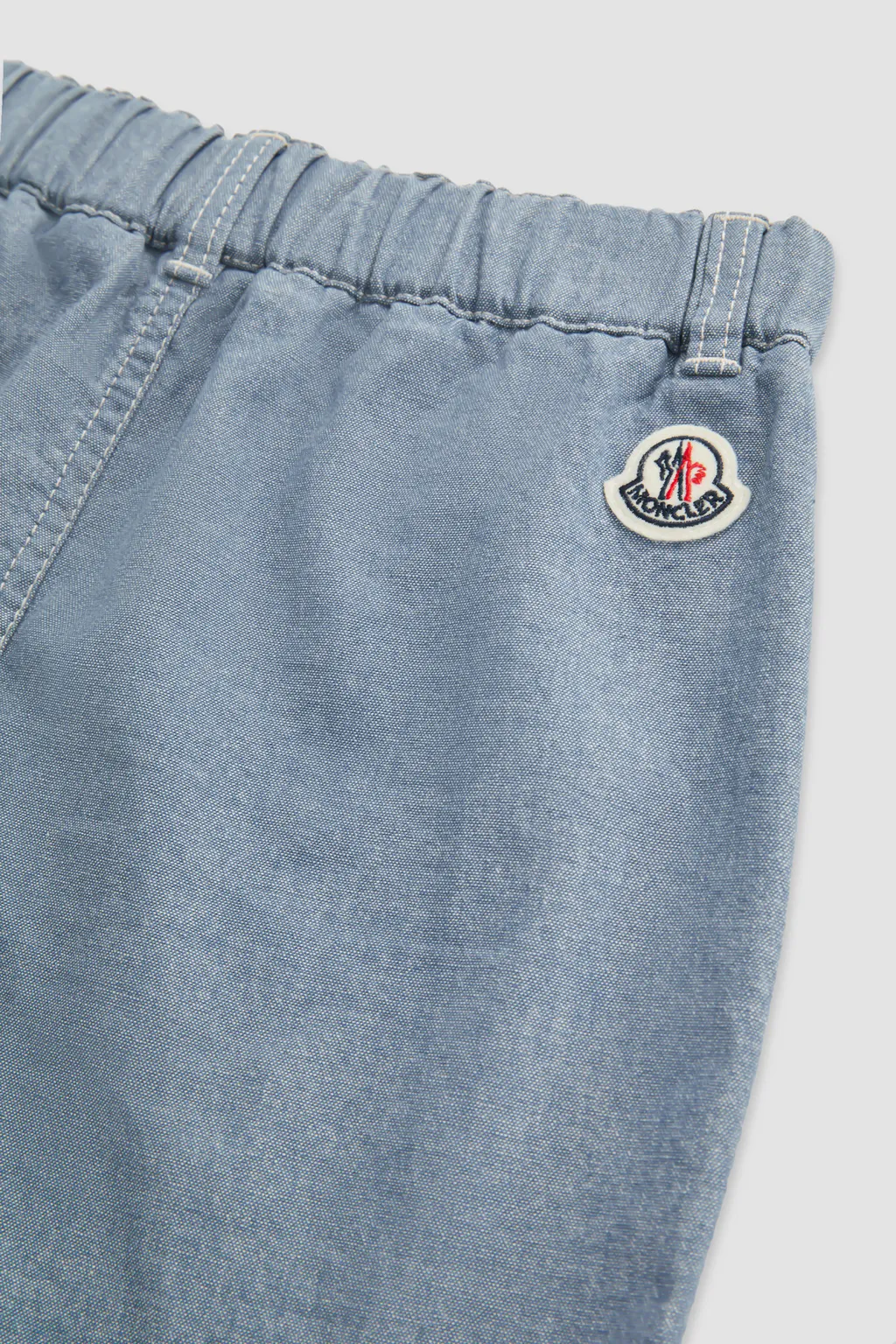 Moncler Enfant Chambray Shorts