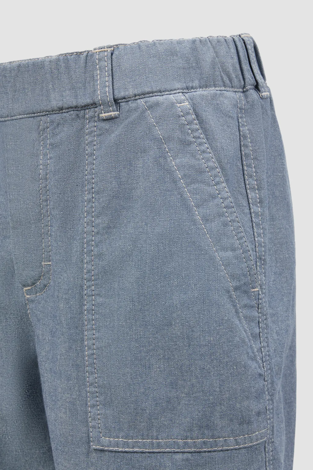 Moncler Enfant Chambray Shorts