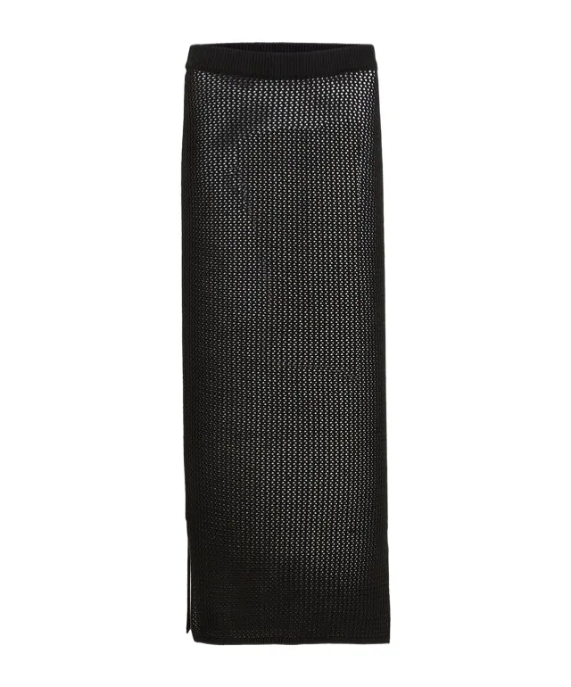 Tommy Jeans Open Knit Maxi Skirt