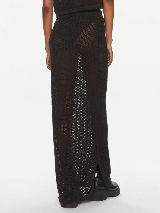 Tommy Jeans Open Knit Maxi Skirt