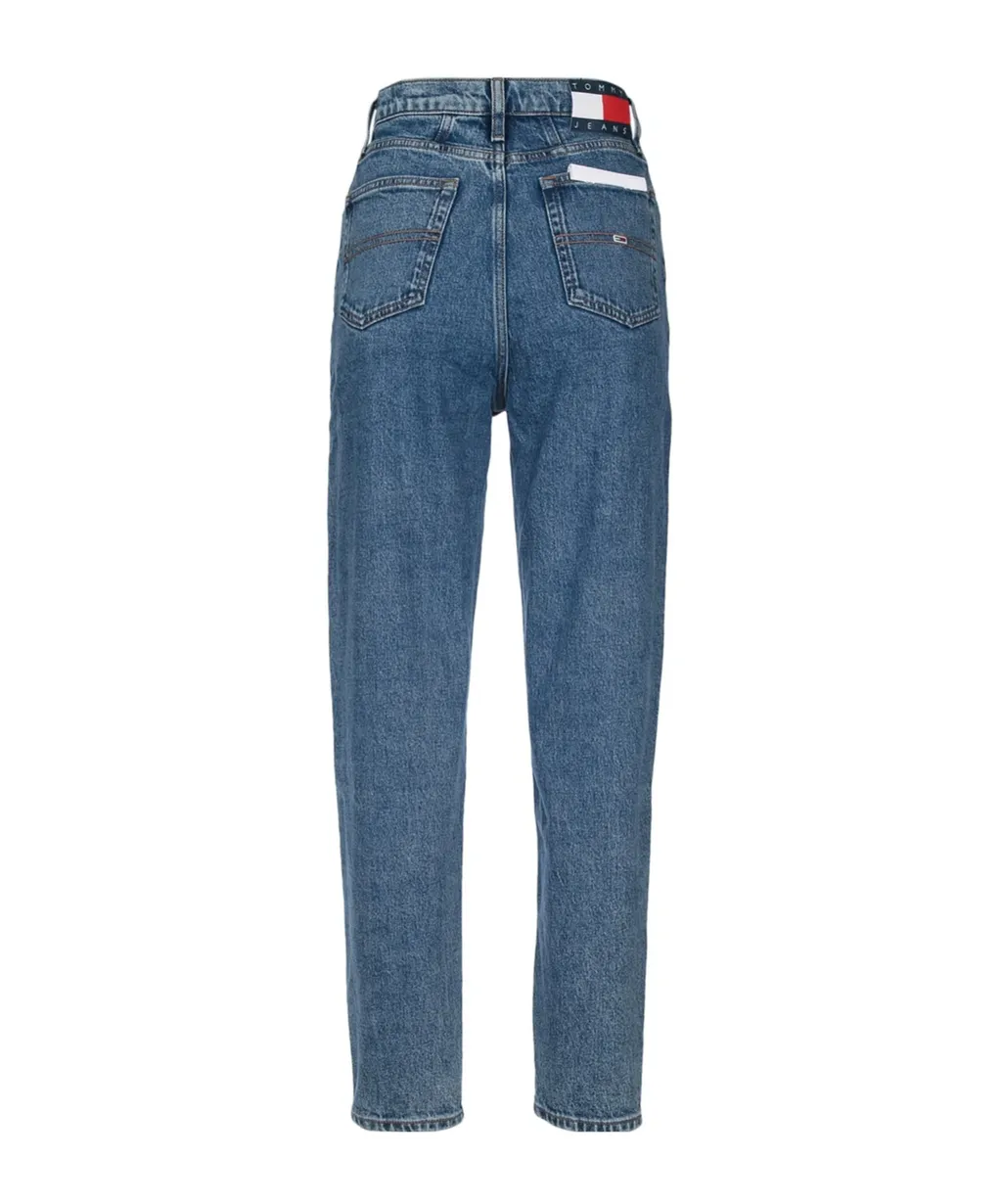 Tommy Jeans Logo Patch Straight Leg Jeans
