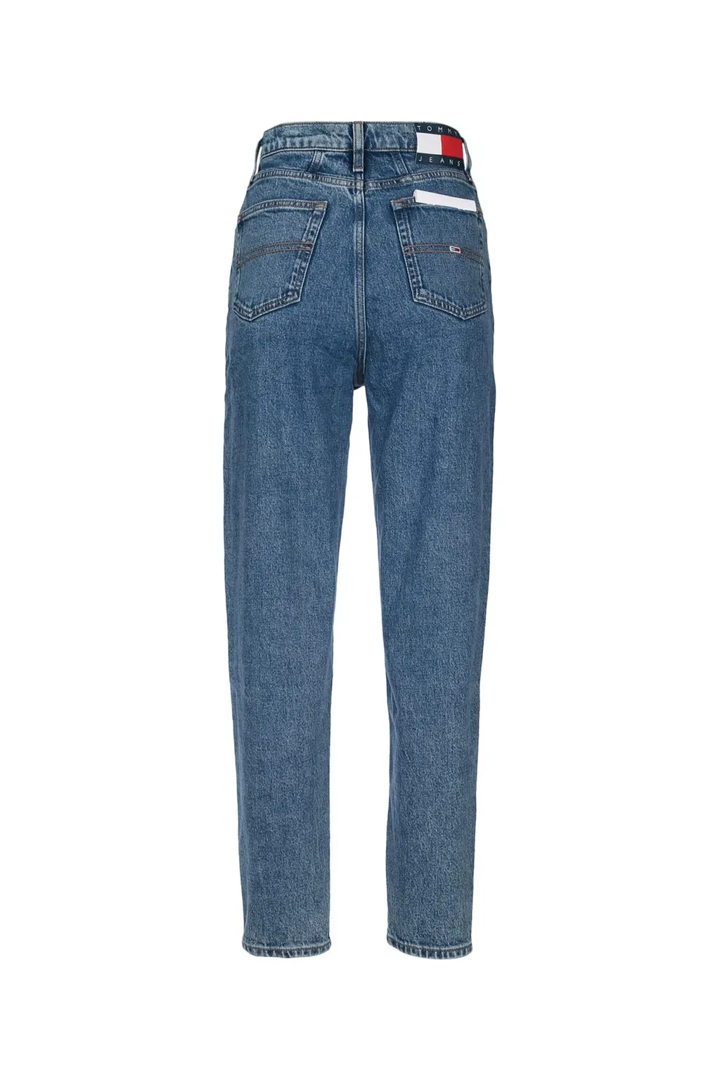 Tommy Jeans Logo Patch Straight Leg Jeans