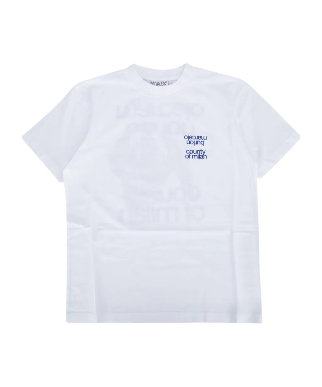 Marcelo Burlon County Of Milan Kids Mbcm Panther Crewneck T-Shirt