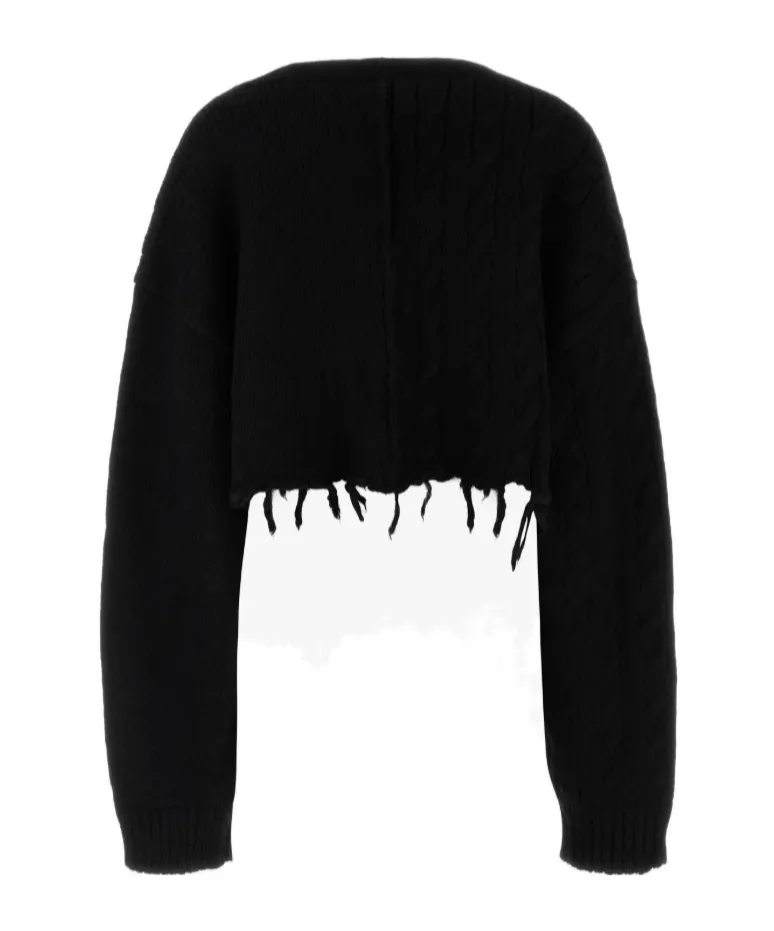 V-Neck Knit Cardigan