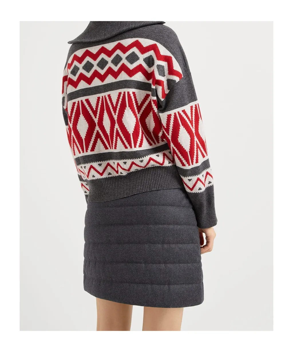 Jacquard Knit Jumper