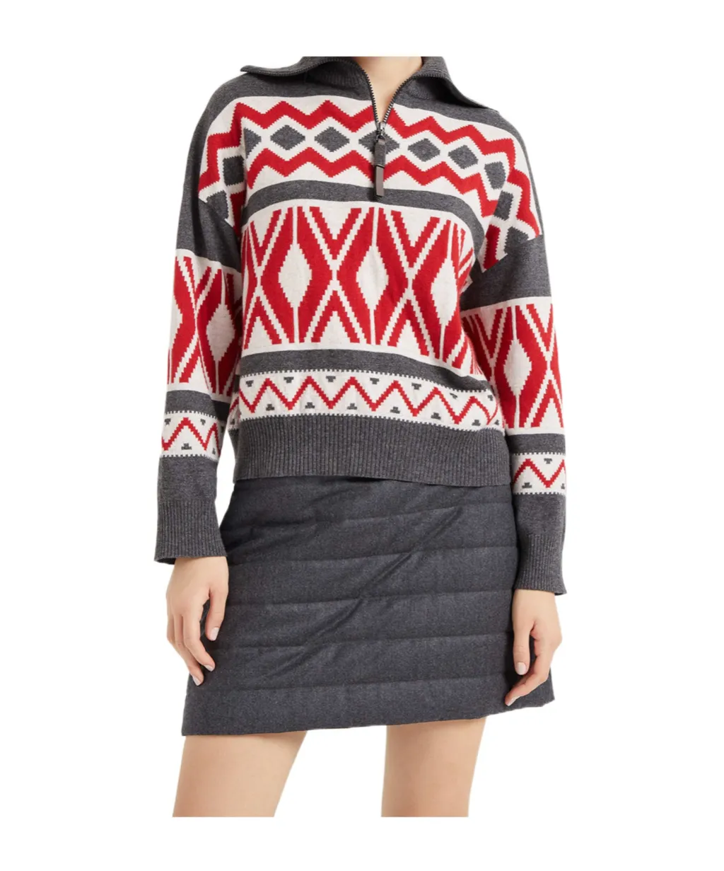 Jacquard Knit Jumper