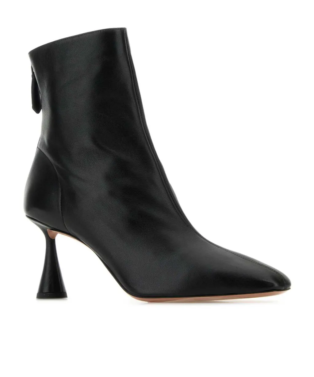 Back-Zip Short Boots
