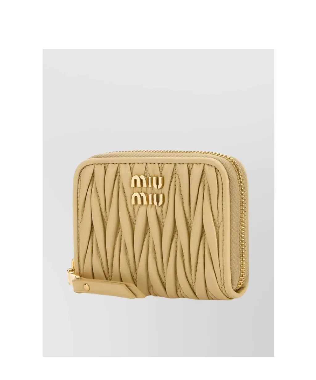 Miu Miu Matelassé Coin Purse