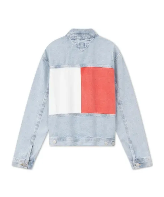 Tommy Jeans Archive Colour-Blocked Denim Jacket