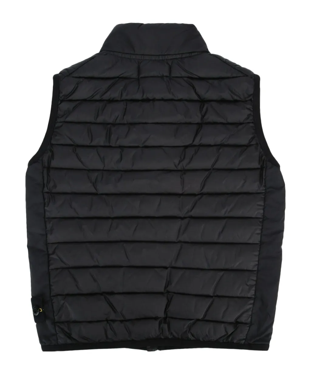 Zippered Stand Collar Vest
