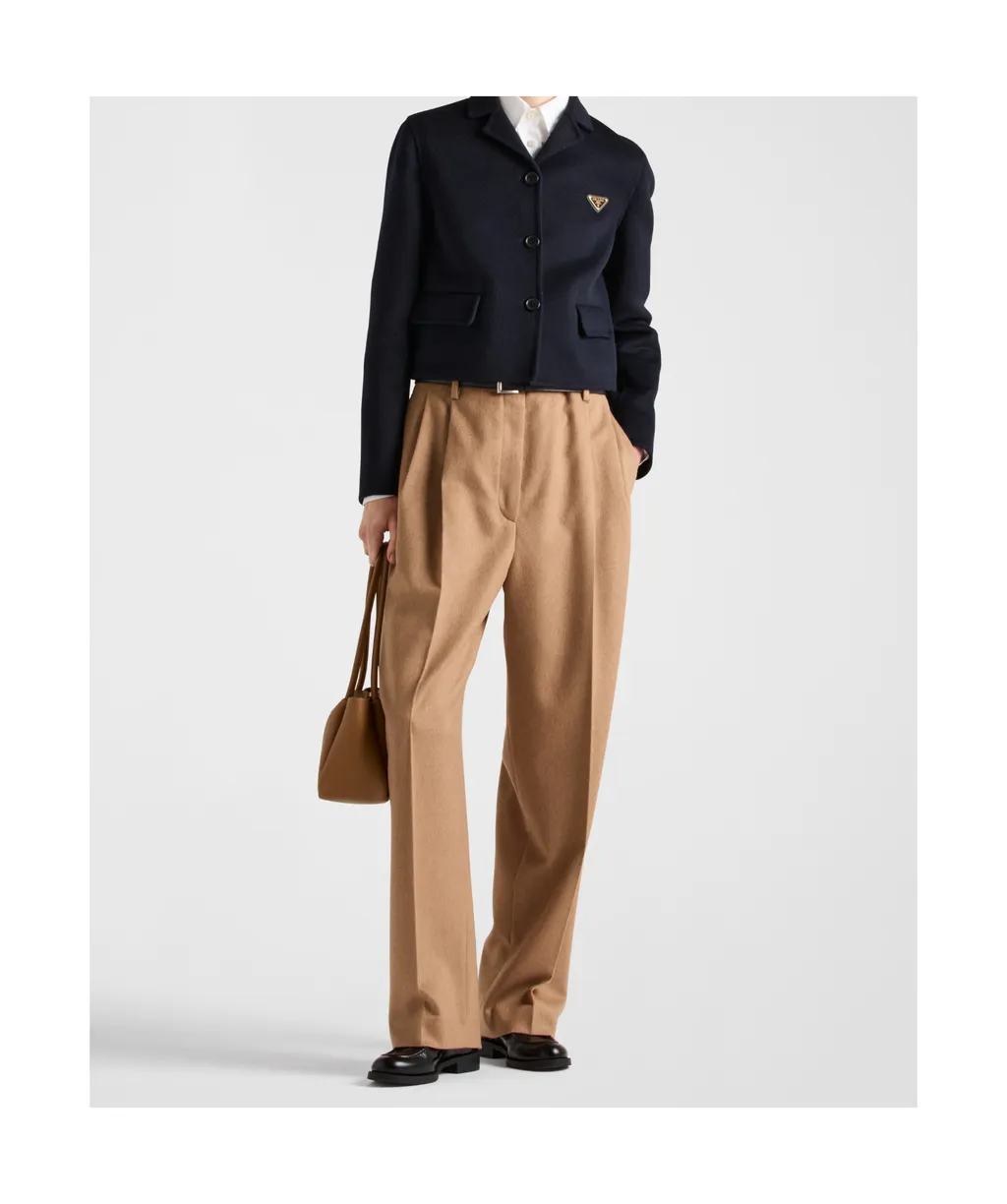 Camel-Hair Pants
