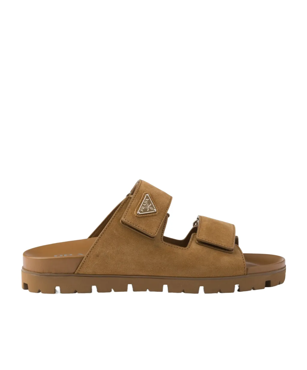 Suede Band Sandals