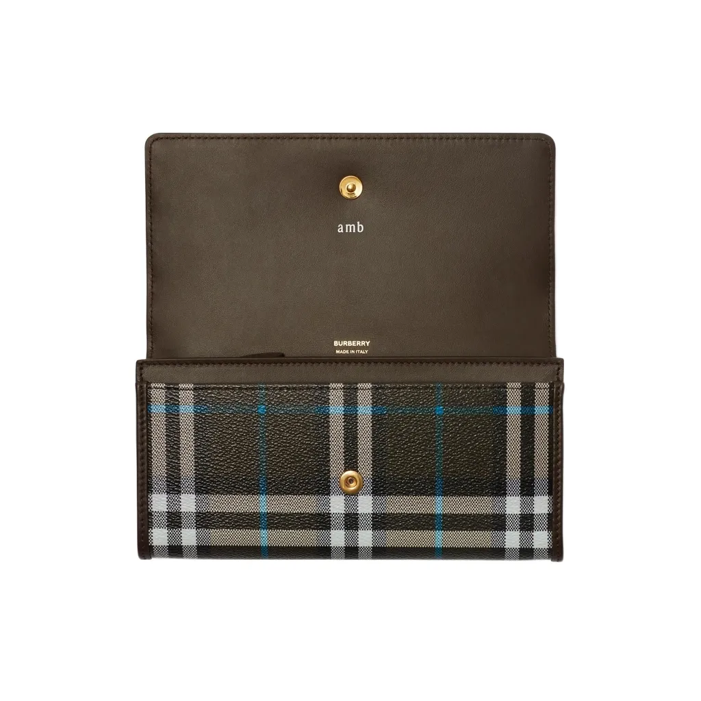 Checkered Wallet