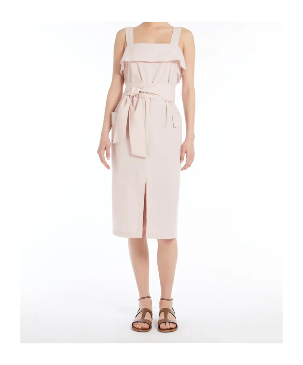 Weekend Max Mara Arte12324 Belted Sleeveless Dress