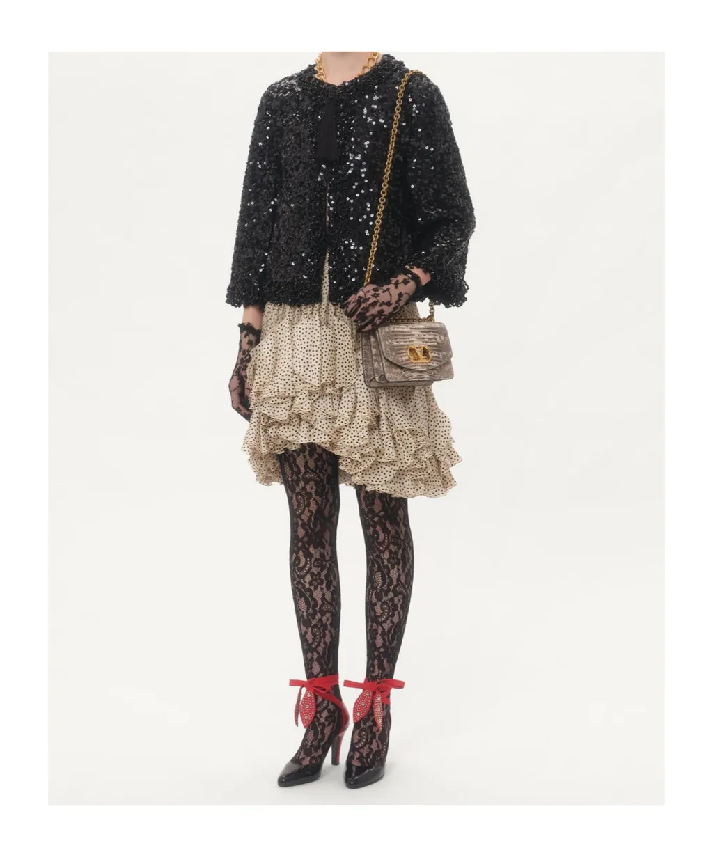Valentino Garavani Vain Small Shoulder Bag In Tejus