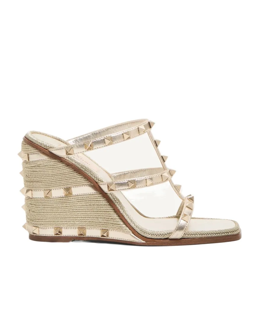 Valentino Garavani Rockstud Heeled Sandals