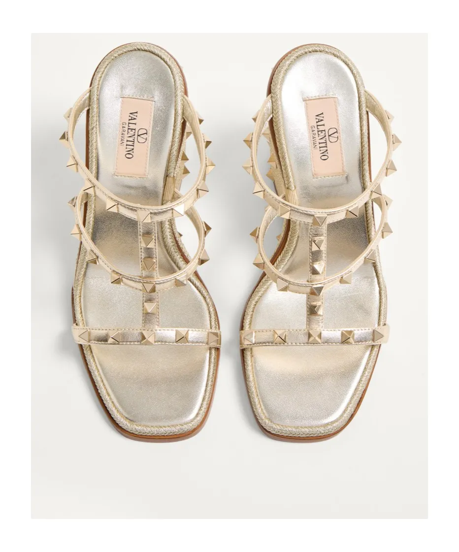 Valentino Garavani Rockstud Heeled Sandals