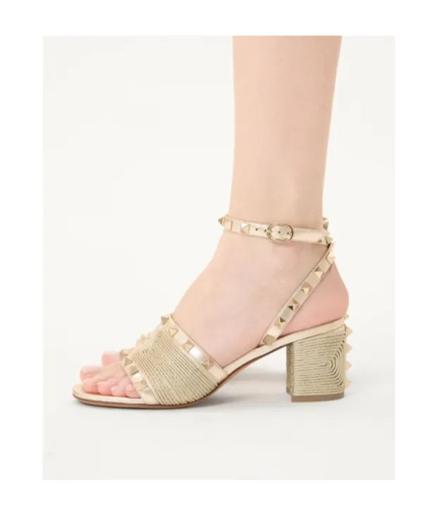 Valentino Garavani Rockstud Heeled Sandals