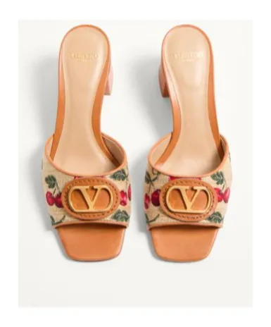 Vlogo Signature Cherryfic Slide Sandal 60Mm