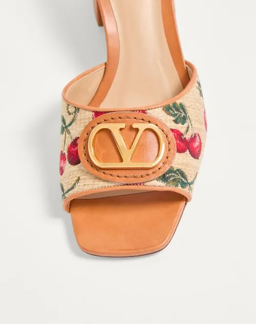Vlogo Signature Cherryfic Slide Sandal 60Mm