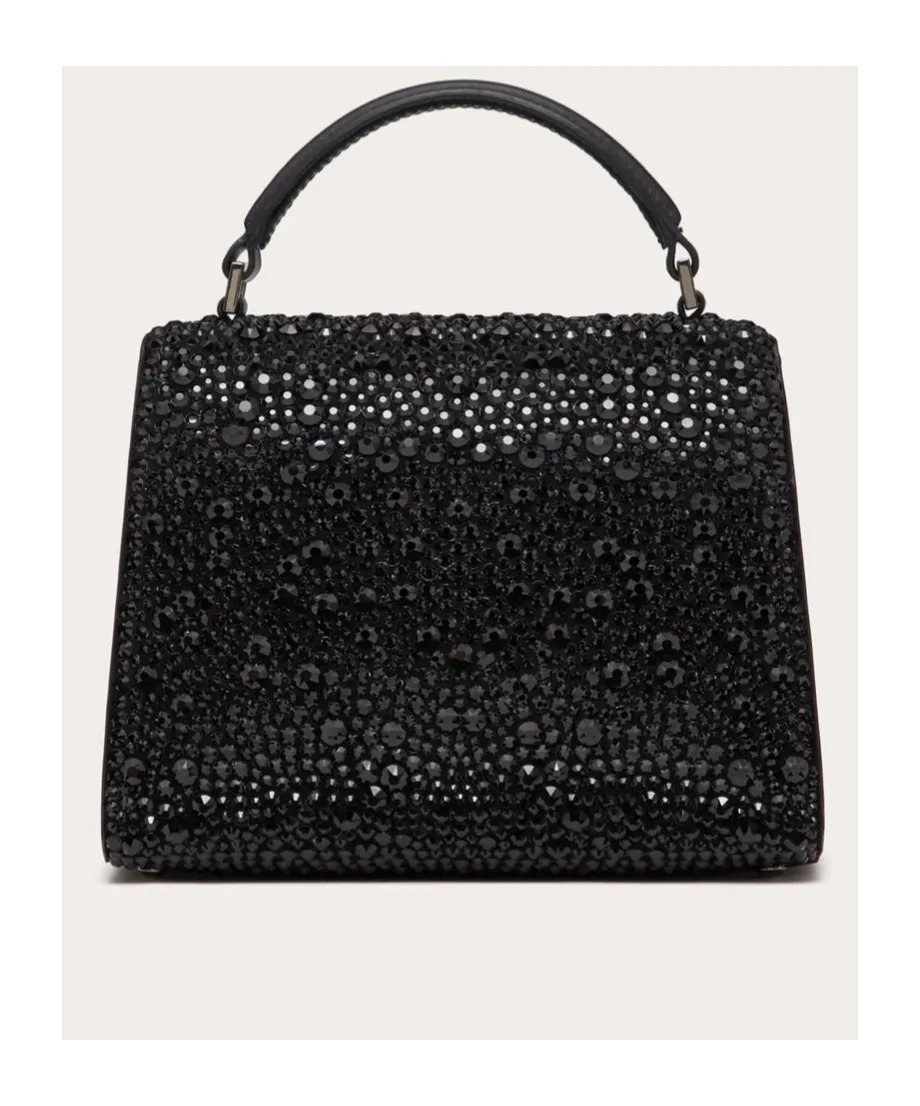 Mini Vsling Handbag With Sparkling Embroidery