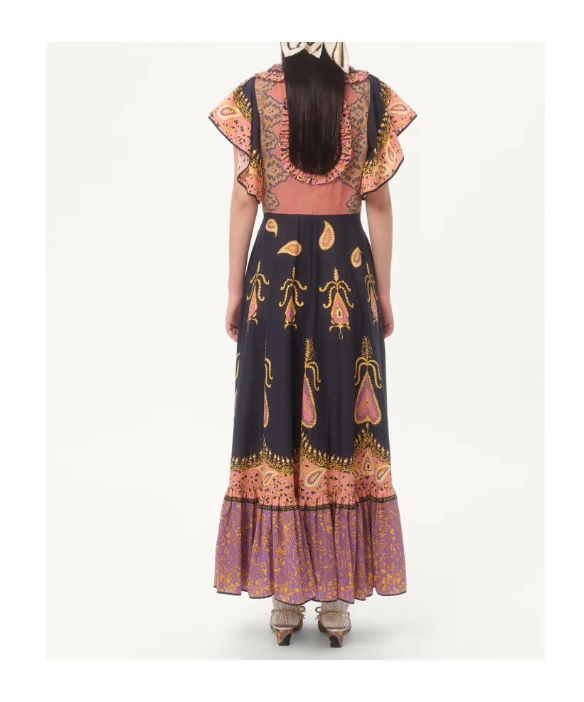 Valentino Patterned Midi Dress