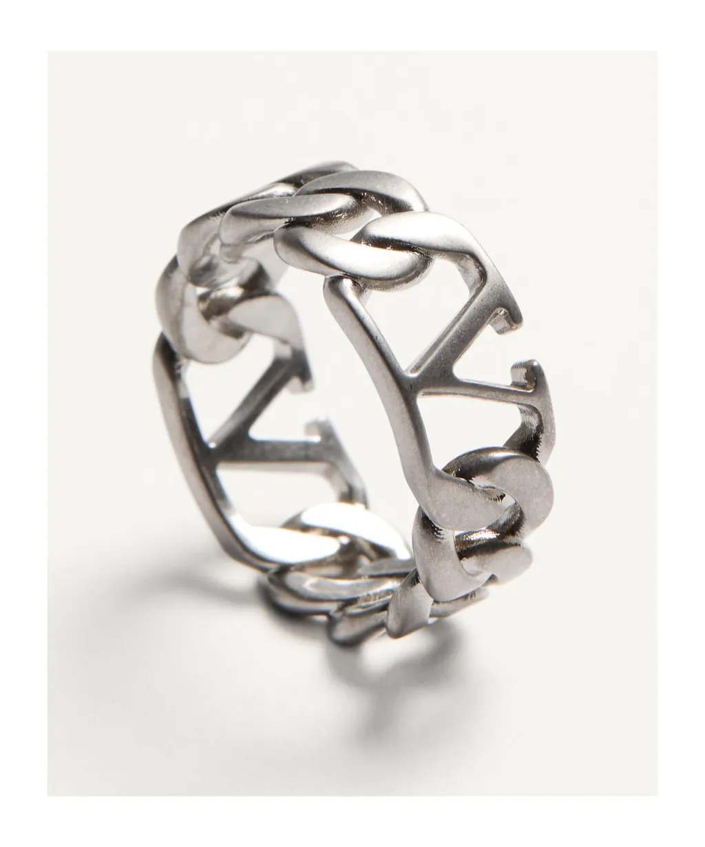 Vlogo Signature Metal Ring