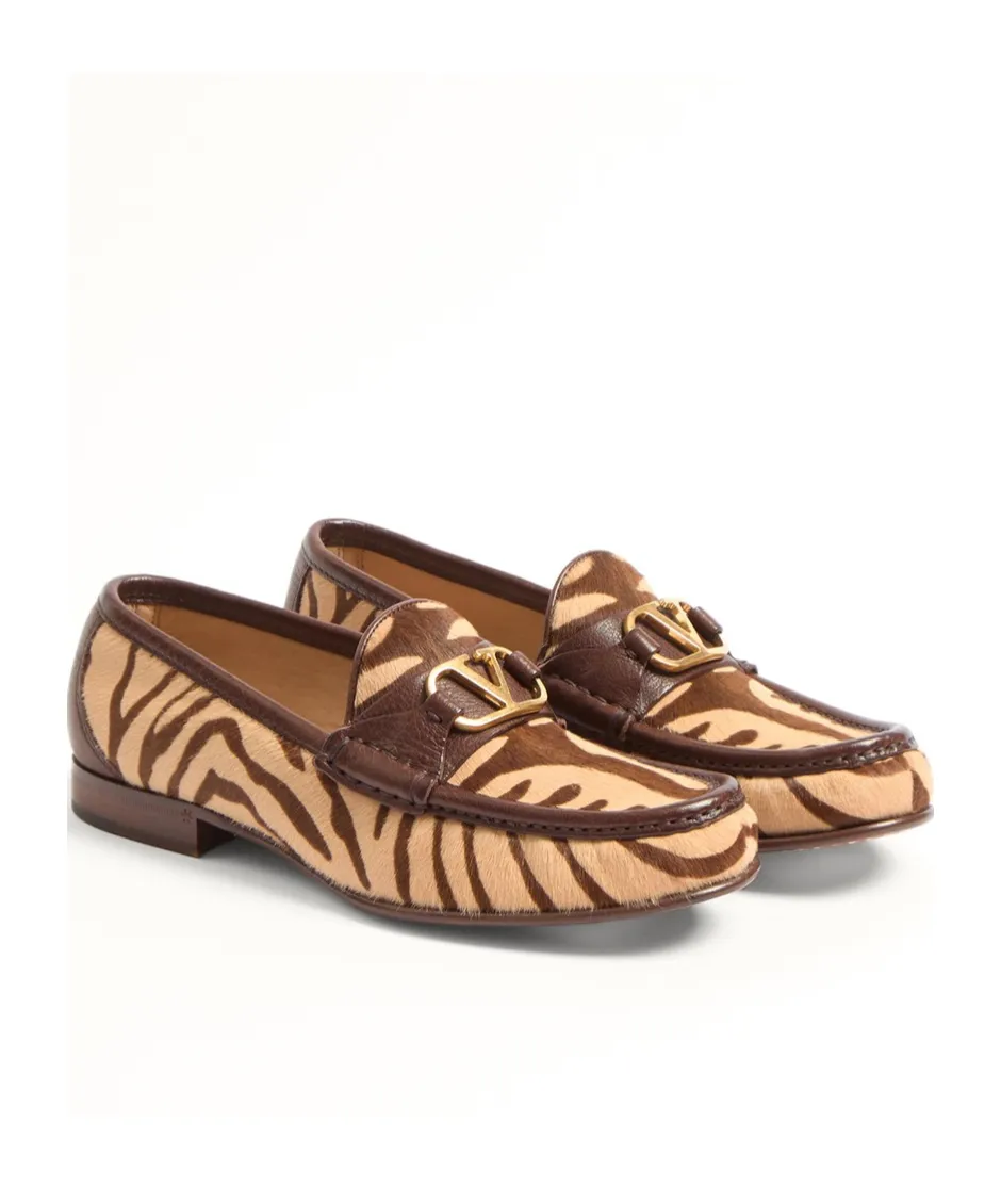 Vlogo Signature Pony-Effect Calfskin Loafer 20Mm