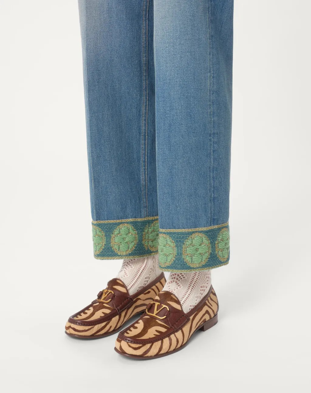 Vlogo Signature Pony-Effect Calfskin Loafer 20Mm