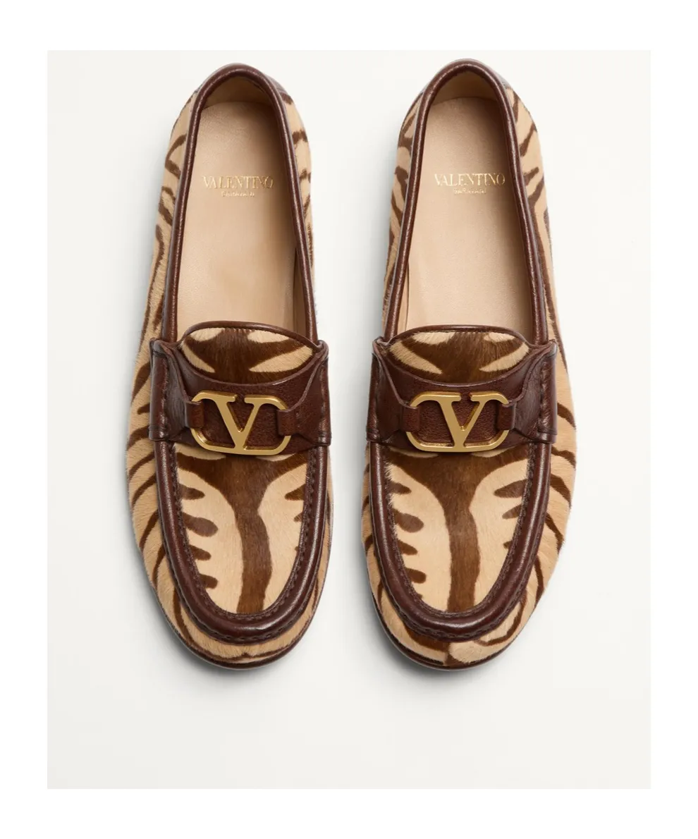 Vlogo Signature Pony-Effect Calfskin Loafer 20Mm