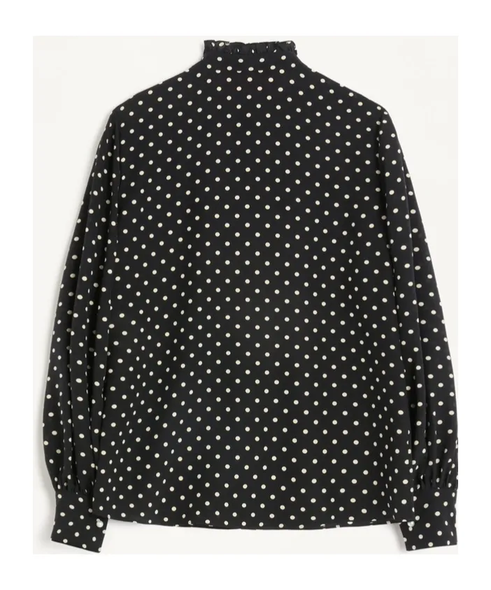 Crepe De Chine Shirt With Plusdepois Print